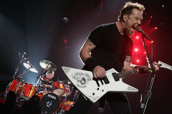 James Hetfield Metallica passione musica