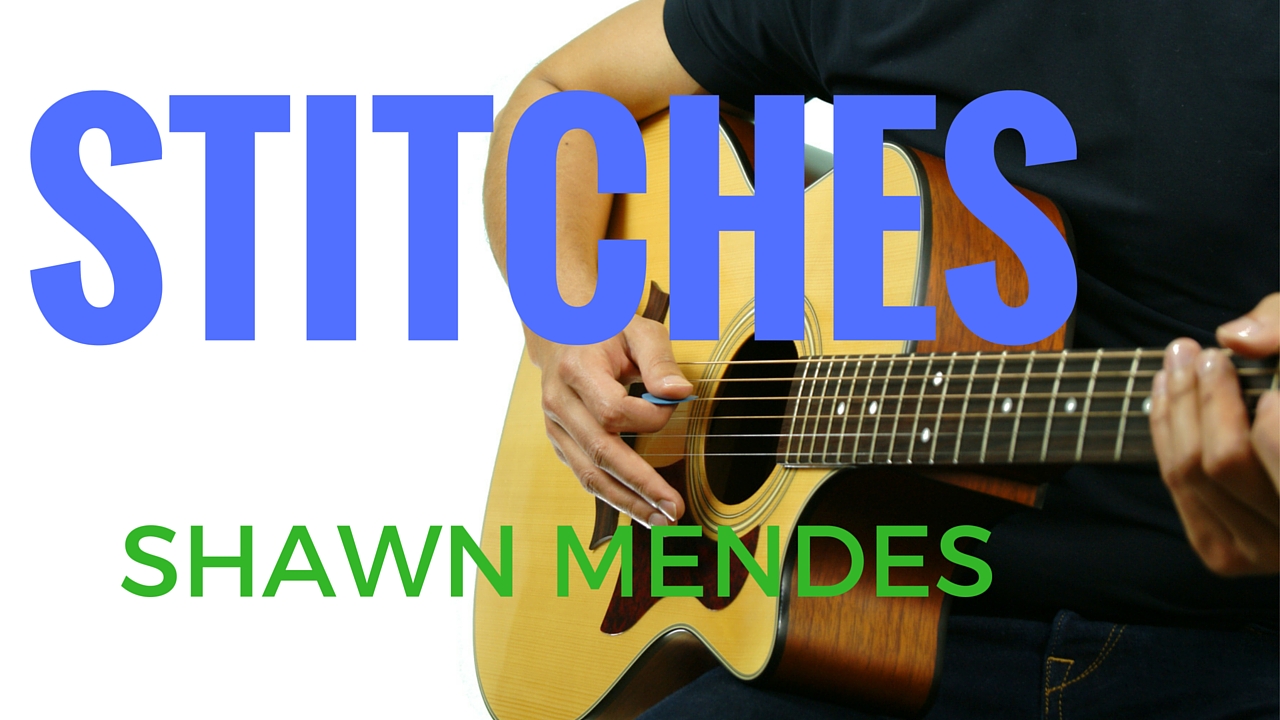 stitches shawn mendes tutorial facile chitarra