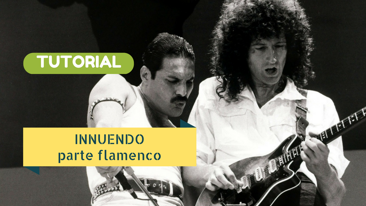 Innuendo Queen - Tutorial Lezione di chitarra classica - Flamenco