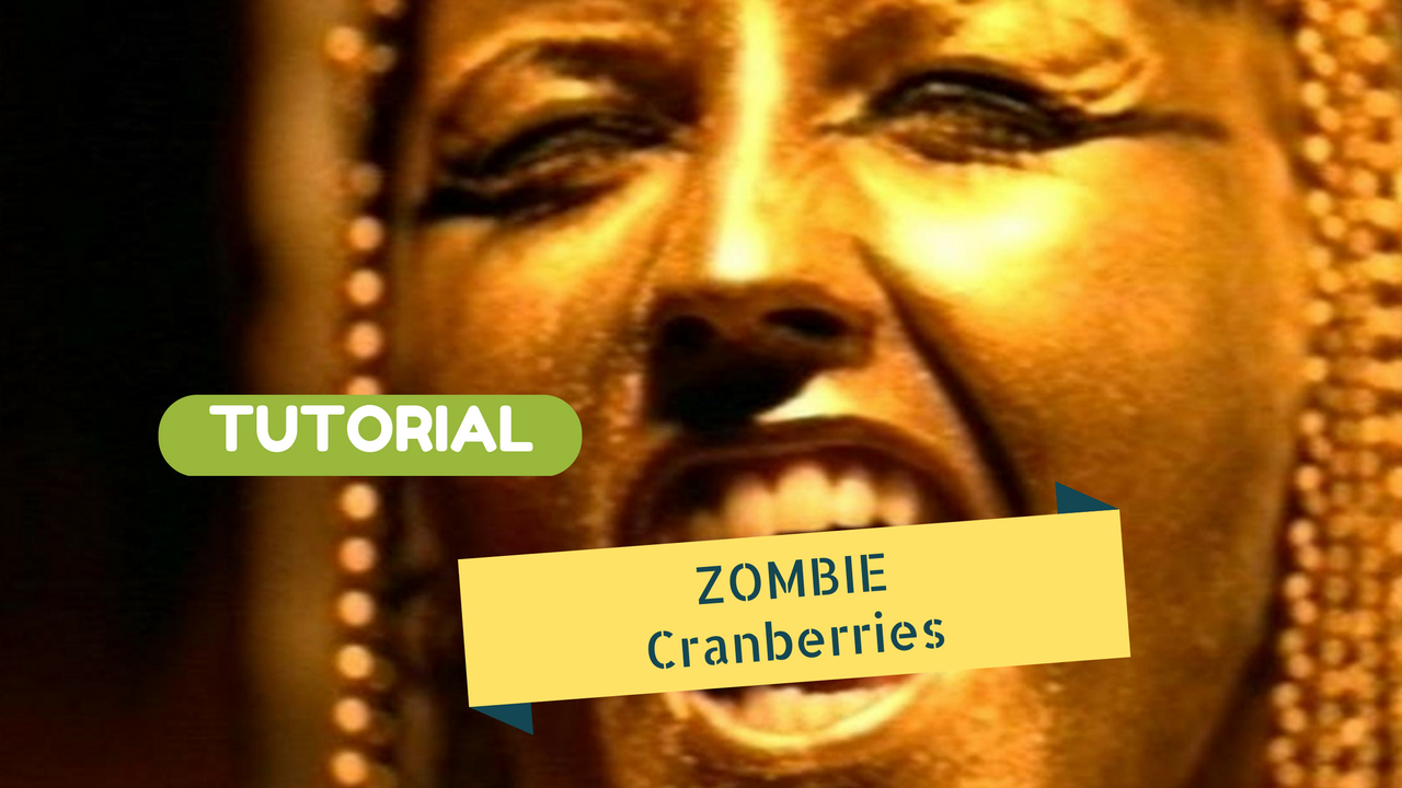 tutorial chitarra zombie cranberries