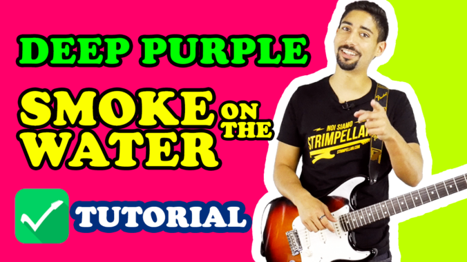 Smoke On The Water Accordi Chitarra