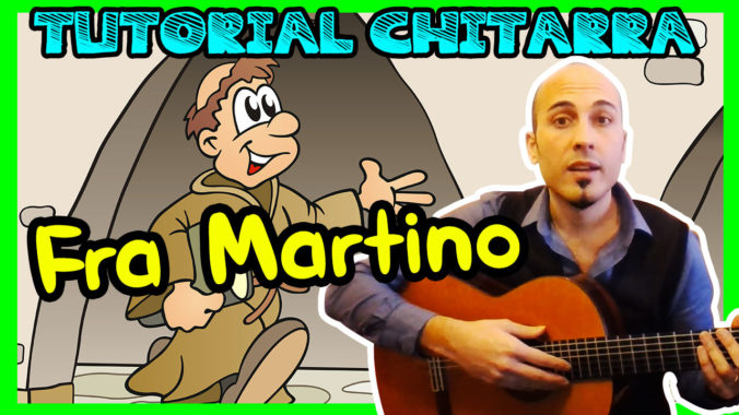 FRA MARTINO CANZONI PER BAMBINI ACCORDI CHITARRA